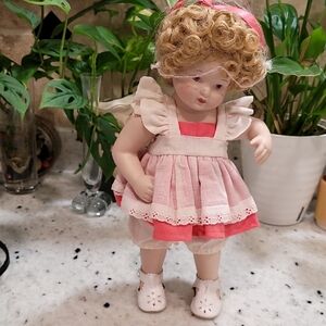 Shirley Temple Doll Porcelain Moveable